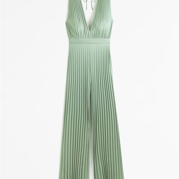 Abercrombie & Fitch Pants - Abercrombie & Fitch Giselle Pleated Jumpsuit